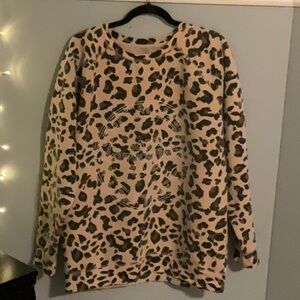 BRUNETTE THE LABEL BABES SUPPORTING BABES OVERSIZED SWEATER